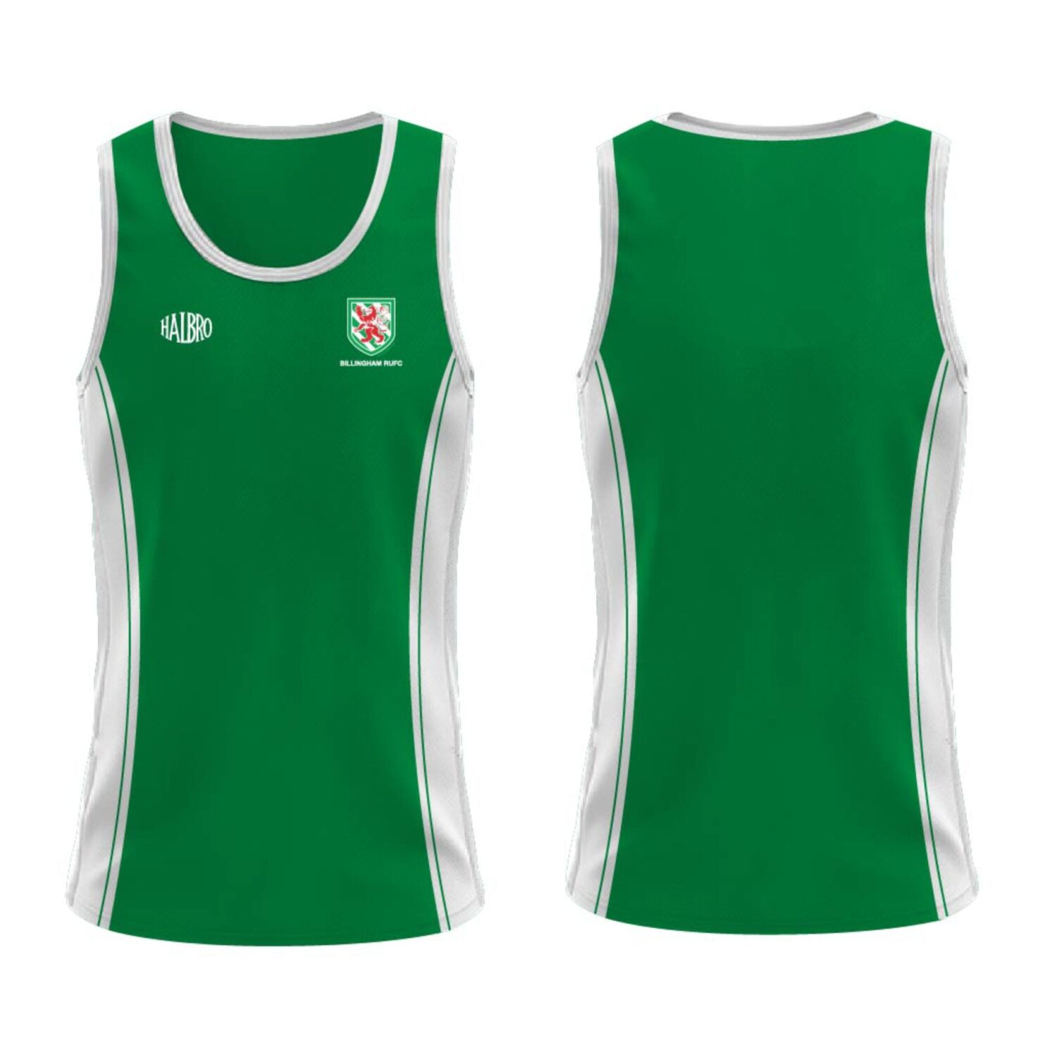 Billingham RUFC Seniors Sublimated Vest Halbro Sportswear Limited