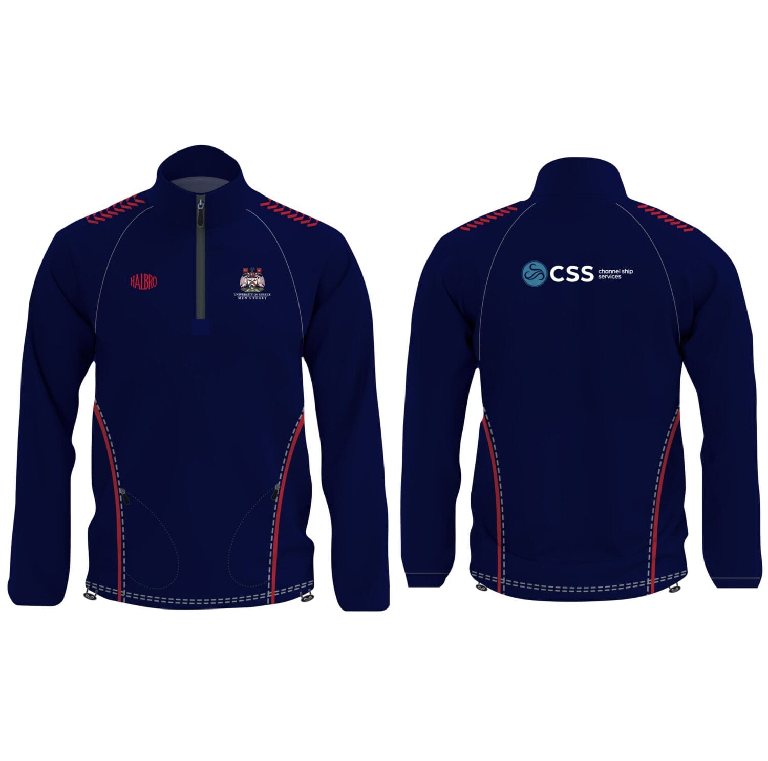 University Of Sussex Rugby Infinity Midlayer Halbro Sportswear Limited
