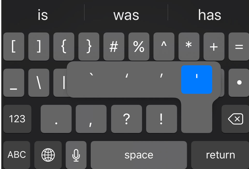 When only an apostrophe will do unable to verify account information