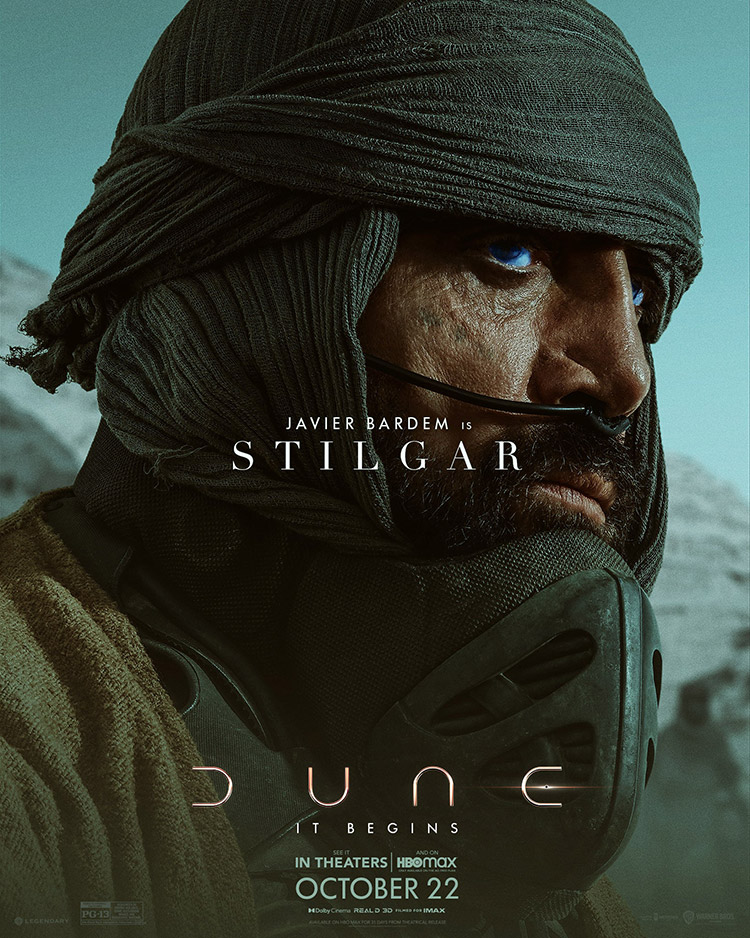 Dune Movie Character Posters Halcyon Realms Art Book Reviews