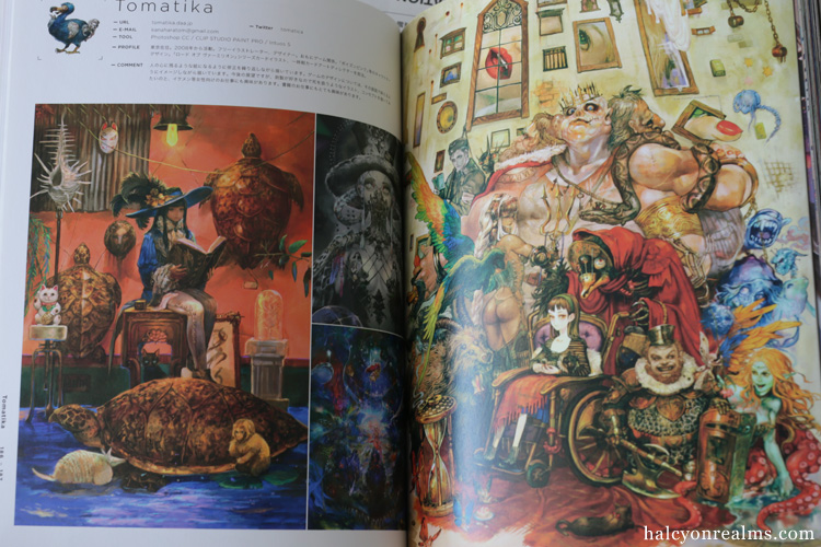 Japanese Illustration 2016 Art Book Review Halcyon Realms Art Book