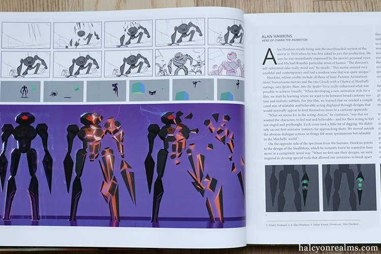 The Art of The Mitchells vs. The Machines Book Review Halcyon Realms