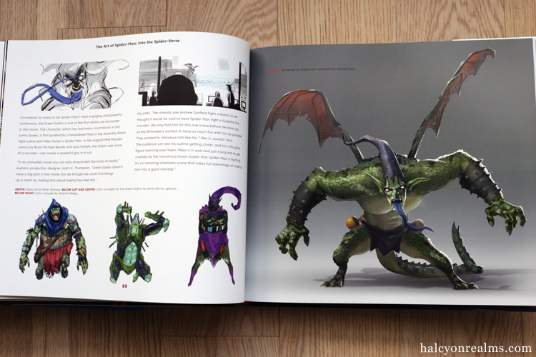 SpiderMan Into The Spiderverse The Art Of The Movie Book Review