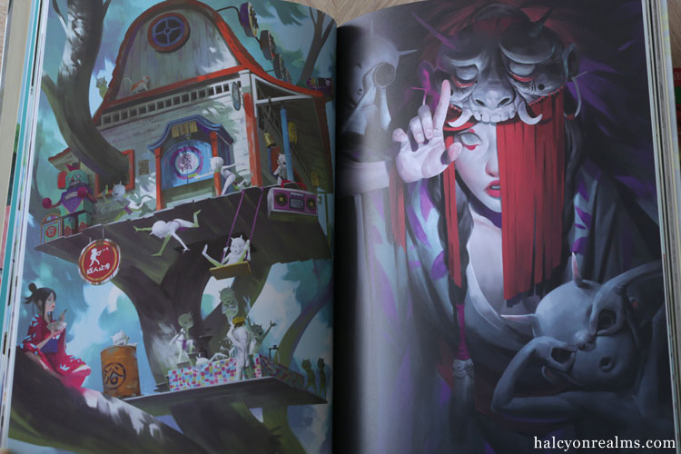 ReChild Zeen Chin Art Book Review Halcyon Realms Art Book
