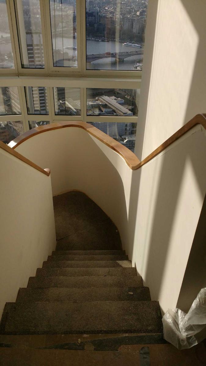 Timber Handrail Capping Timber Capping for Stair