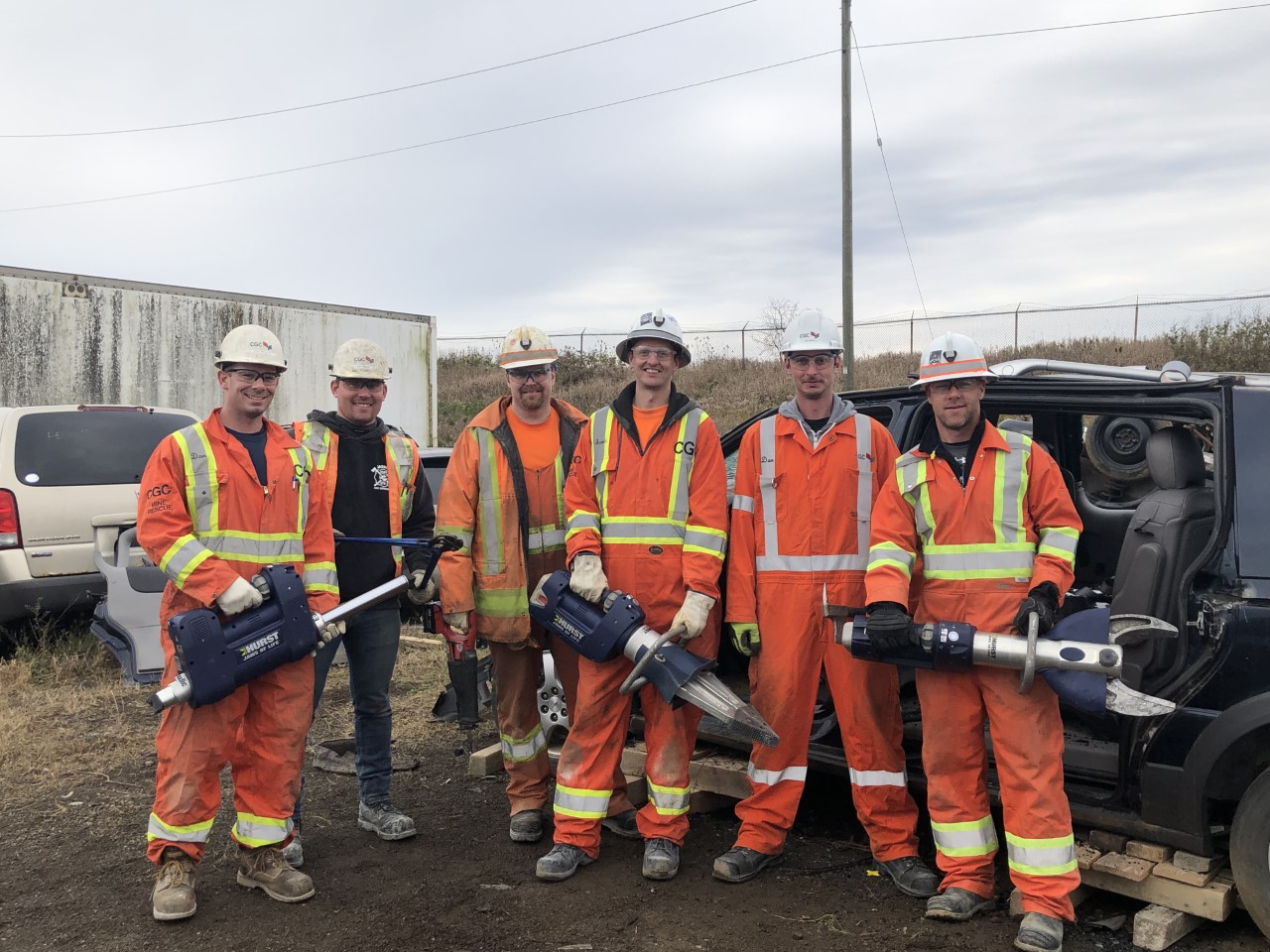 CGC workers simulate mine rescue at local business The Haldimand Press