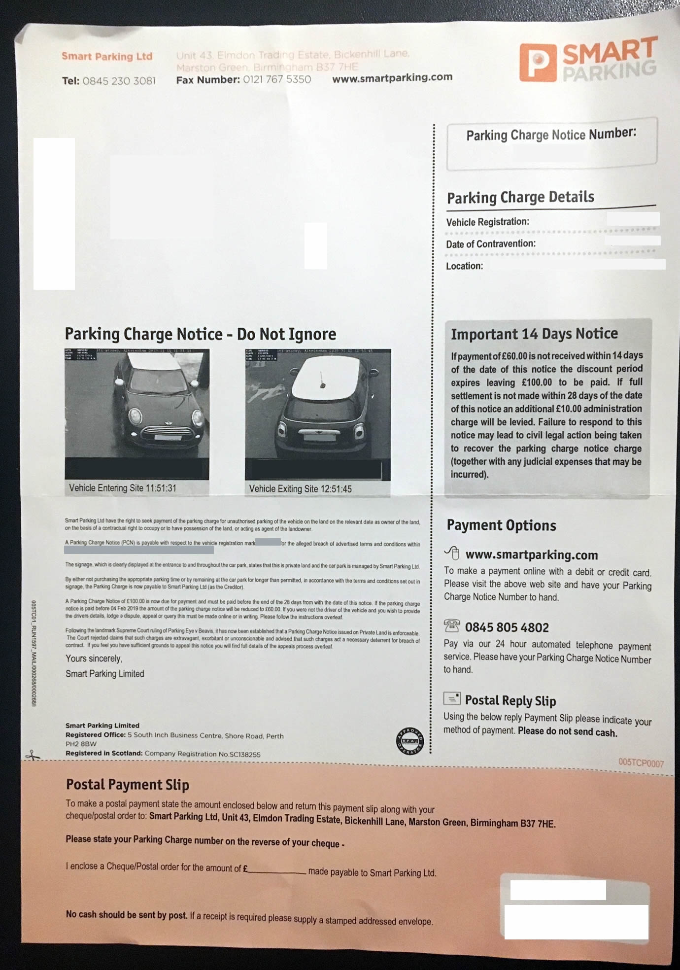 Appeal Letter For Parking Fine