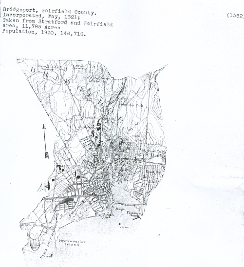 Bridgeport, Fairfield County, Connecticut Cemeteries, Cemetery Records, Information, List, Map