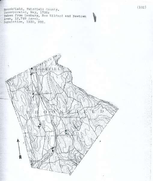 Brookfield, Fairfield County, Connecticut Cemeteries, Cemetery Records