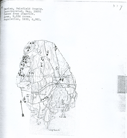 Darien, Fairfield County, Connecticut Cemeteries, Cemetery Records