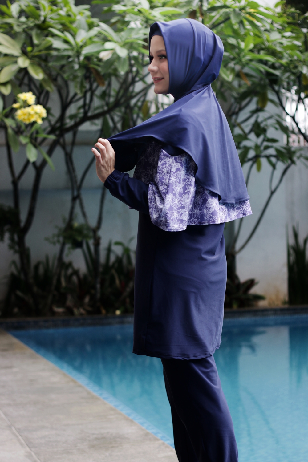 HNE02 Baju Renang Muslimah Haneen Haleema Swimwear