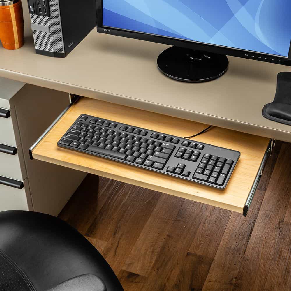 49 Homemade Keyboard Trays Boost Comfort and Productivity