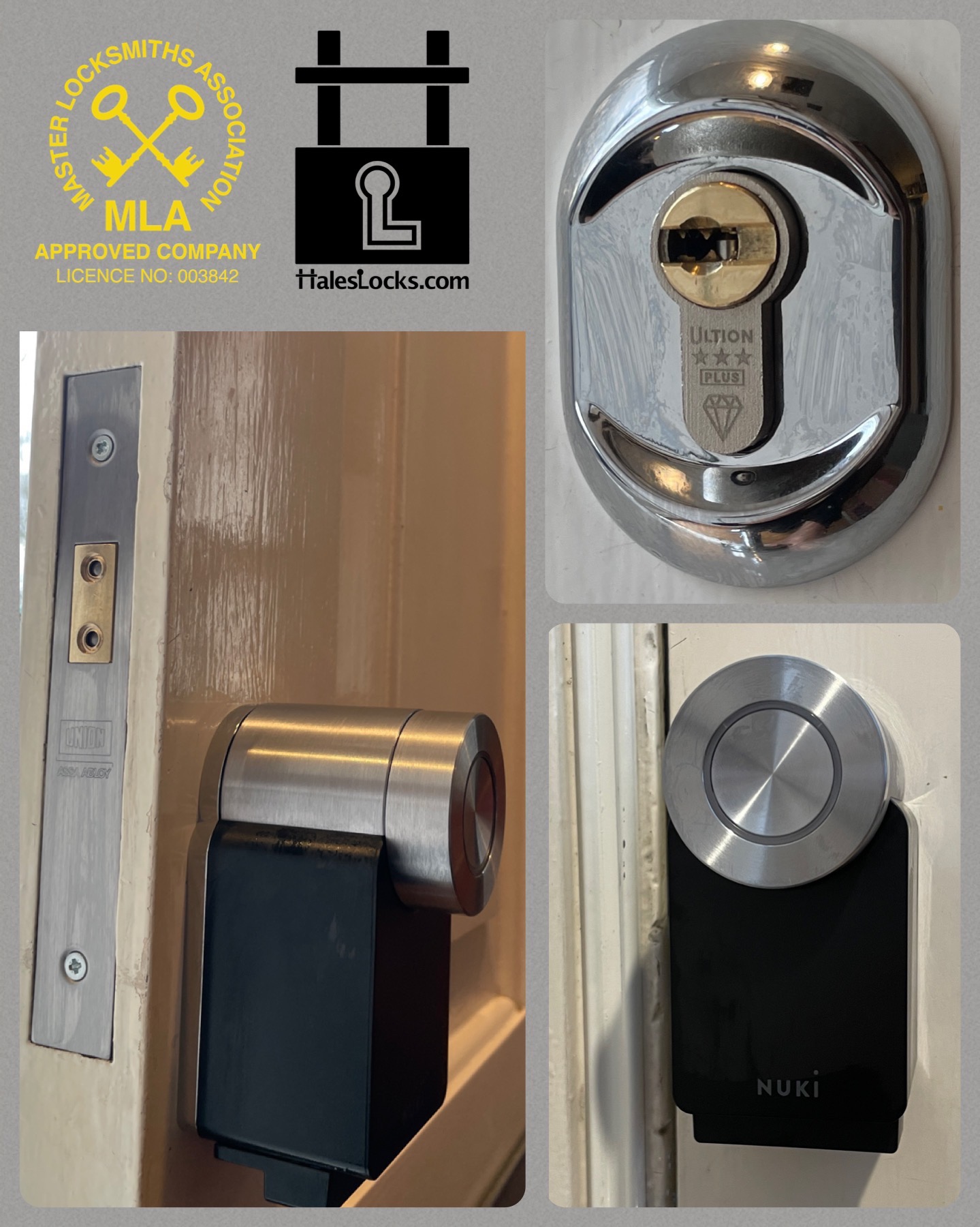 Ultion Smart Locks in Sidcup Locksmith Sidcup HalesLocks