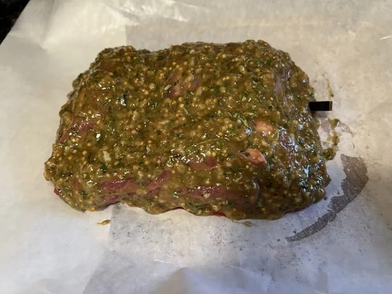 Slow cooked marinated beef Farmer to Fridge