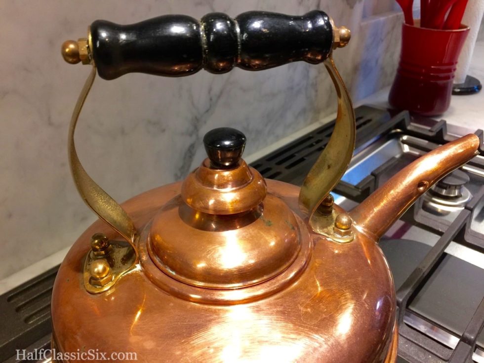 Material Objects Simplex Tea Kettle Half Classic Six