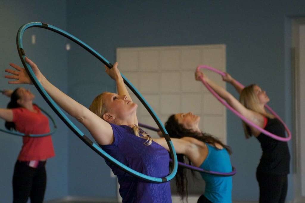 The FXP Hula Hoop Fitness System They are having a giveaway! • Half