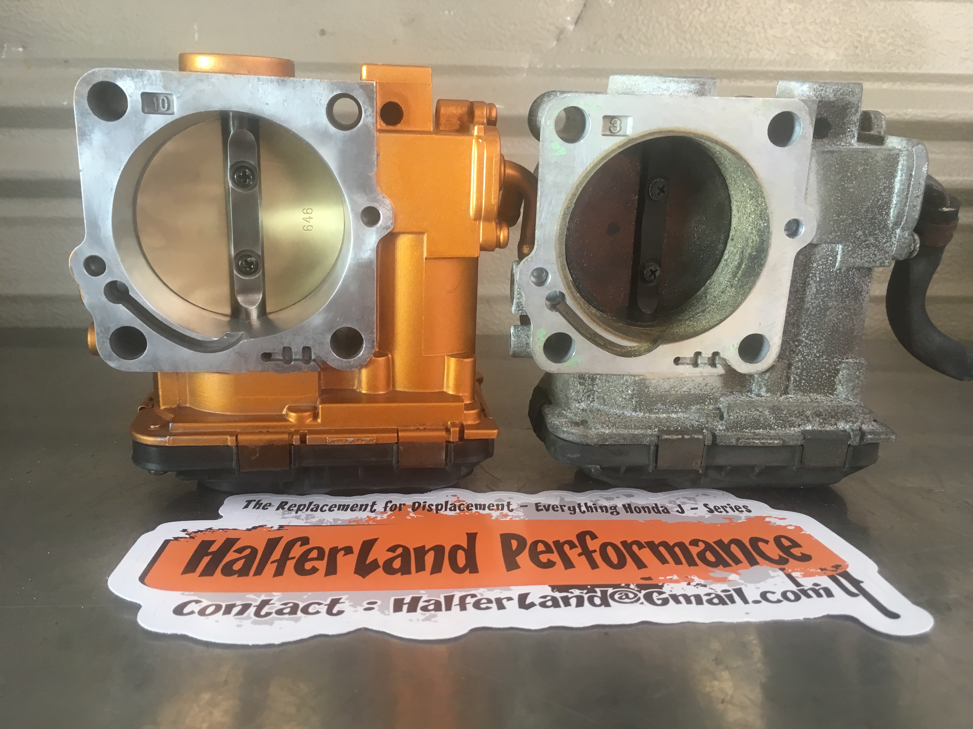 HalferLand Performance_ Honda JSeries Ported and Polished "Venturi