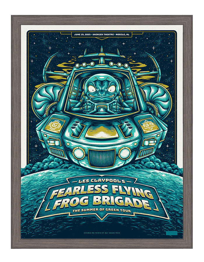 GIG POSTERS HALF HAZARD PRESS