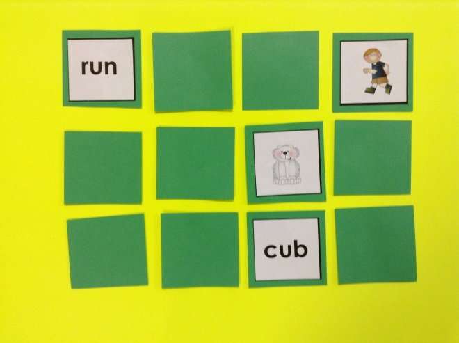 Arctic Adventures Lesson 12 CVC Words Memory Game Half Pint Kids