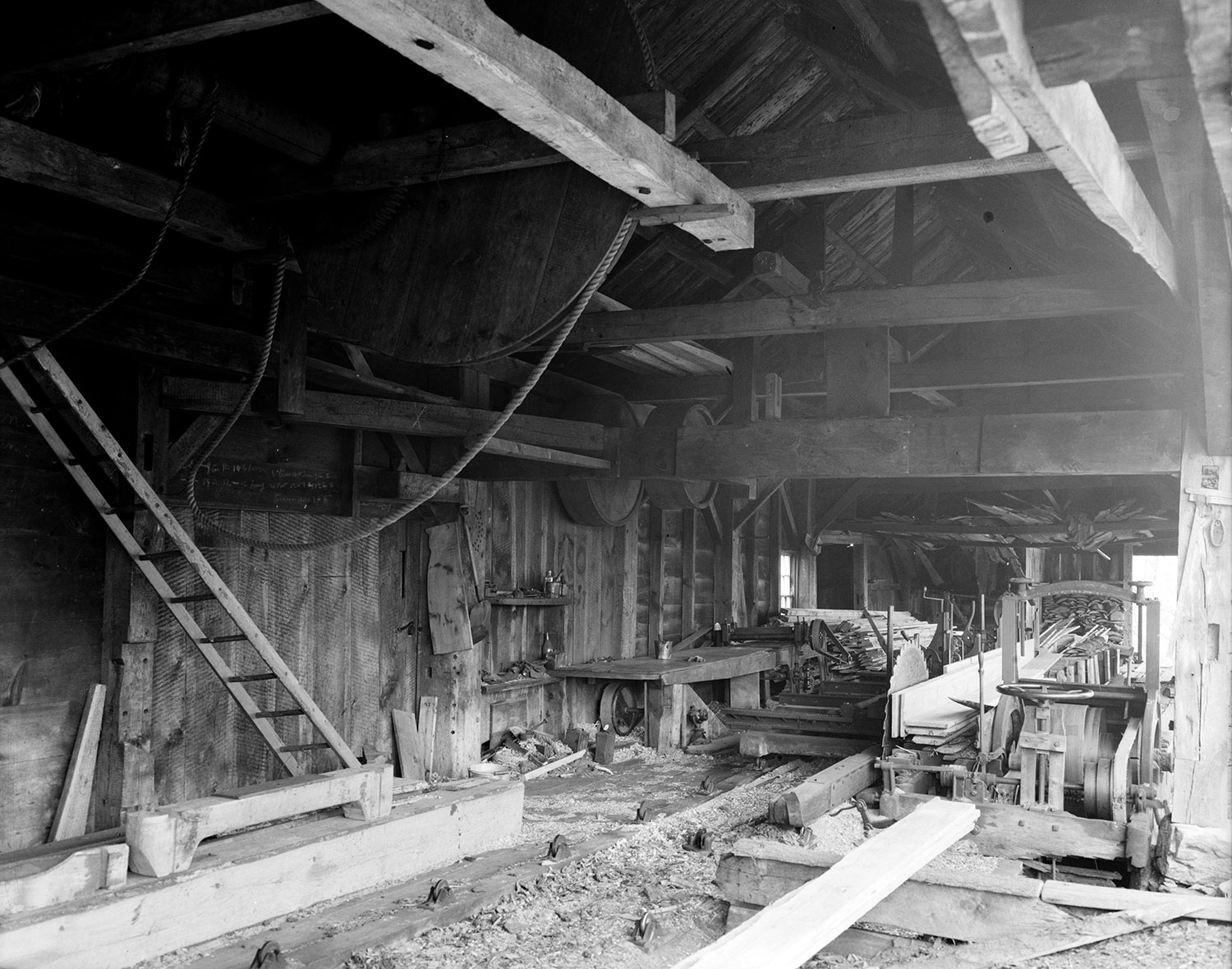 Early 19th Century Up and Down Sawmill » Halfway Brook