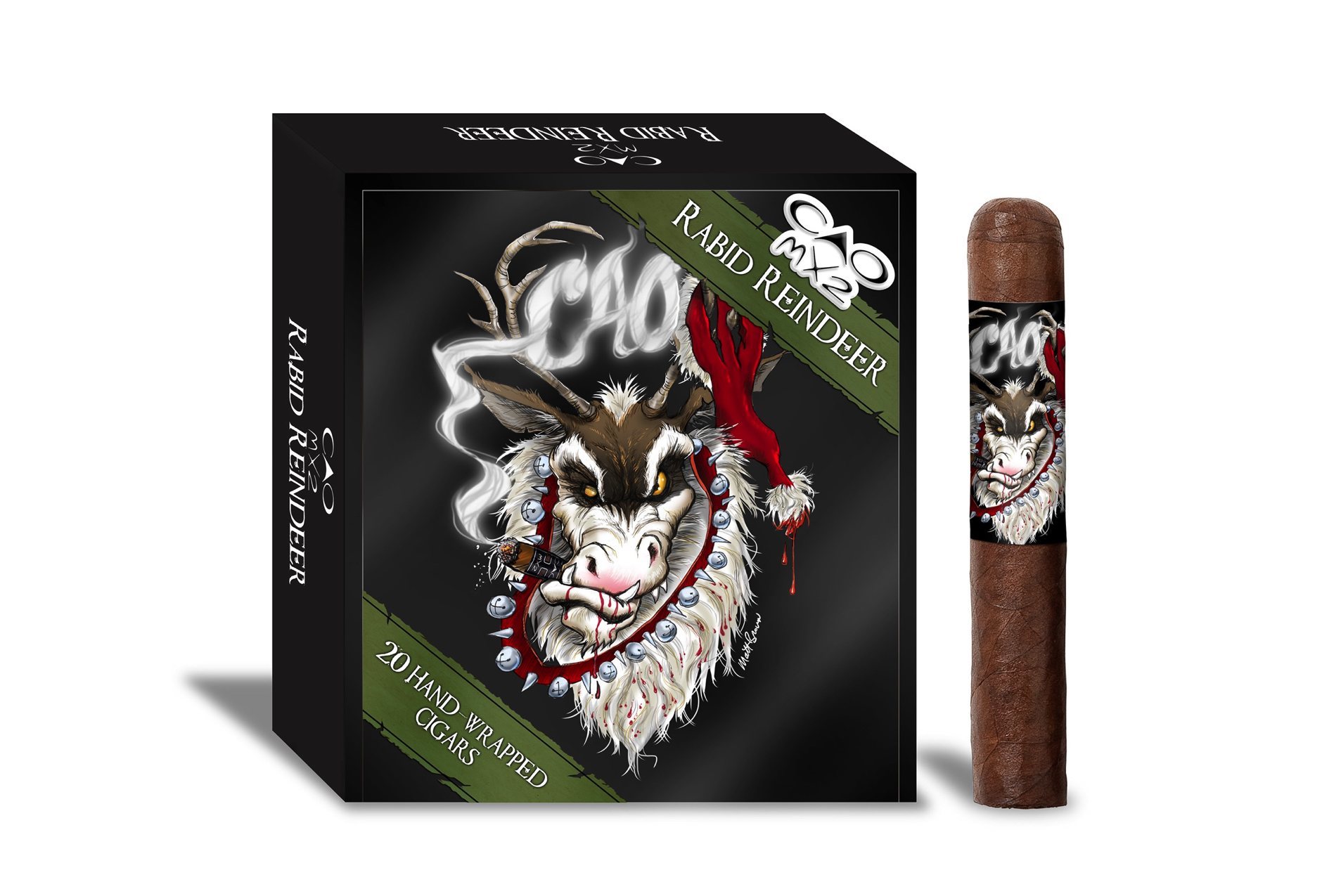 CAO Celebrating Holidays With Nasty Nutcracker & Rabid Reindeer halfwheel