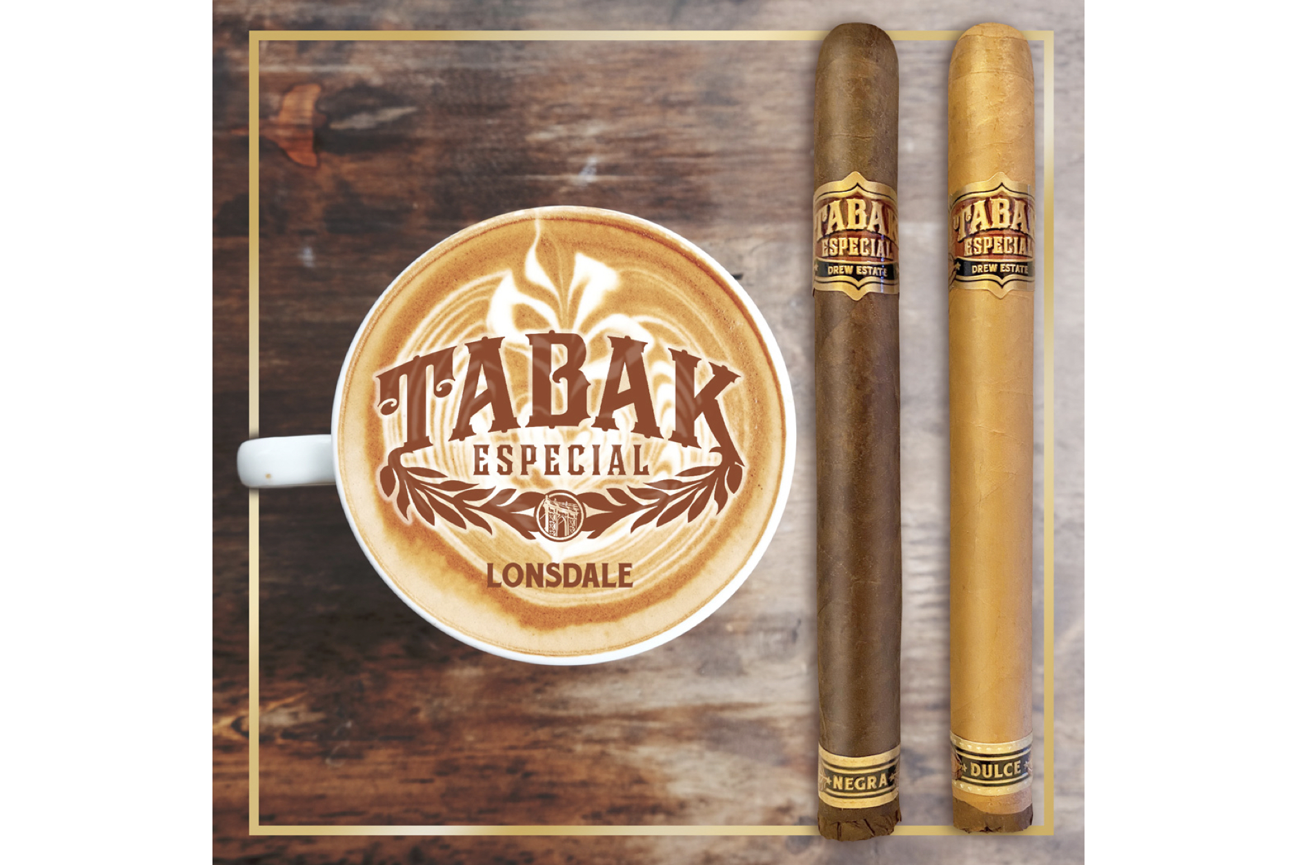 Drew Estate Adding Tabak Especial Lonsdales in July halfwheel