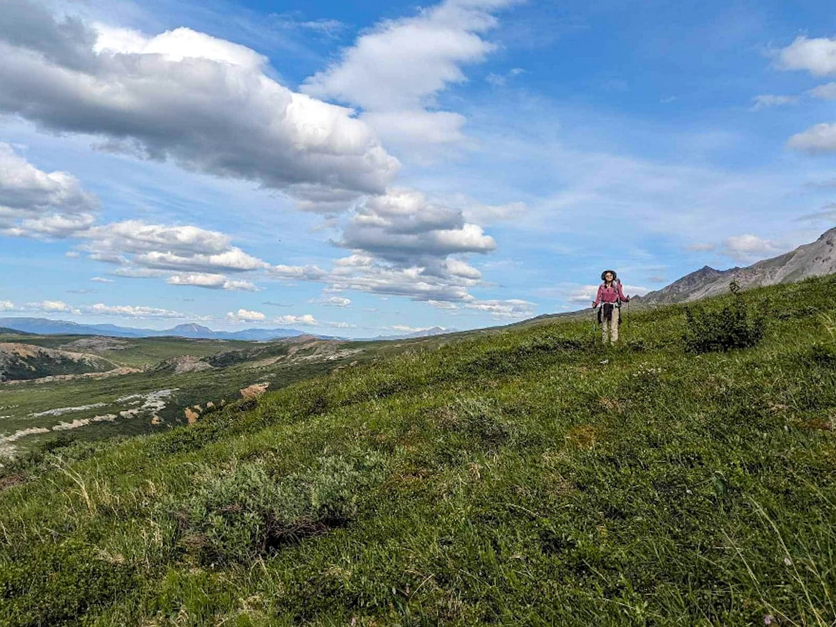 Guide to Backpacking Denali National Park Halicopter Away