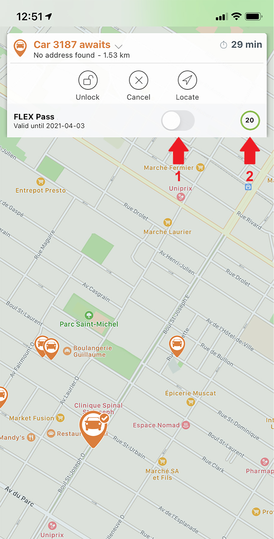 FLEX Pass How It Works Communauto Atlantic