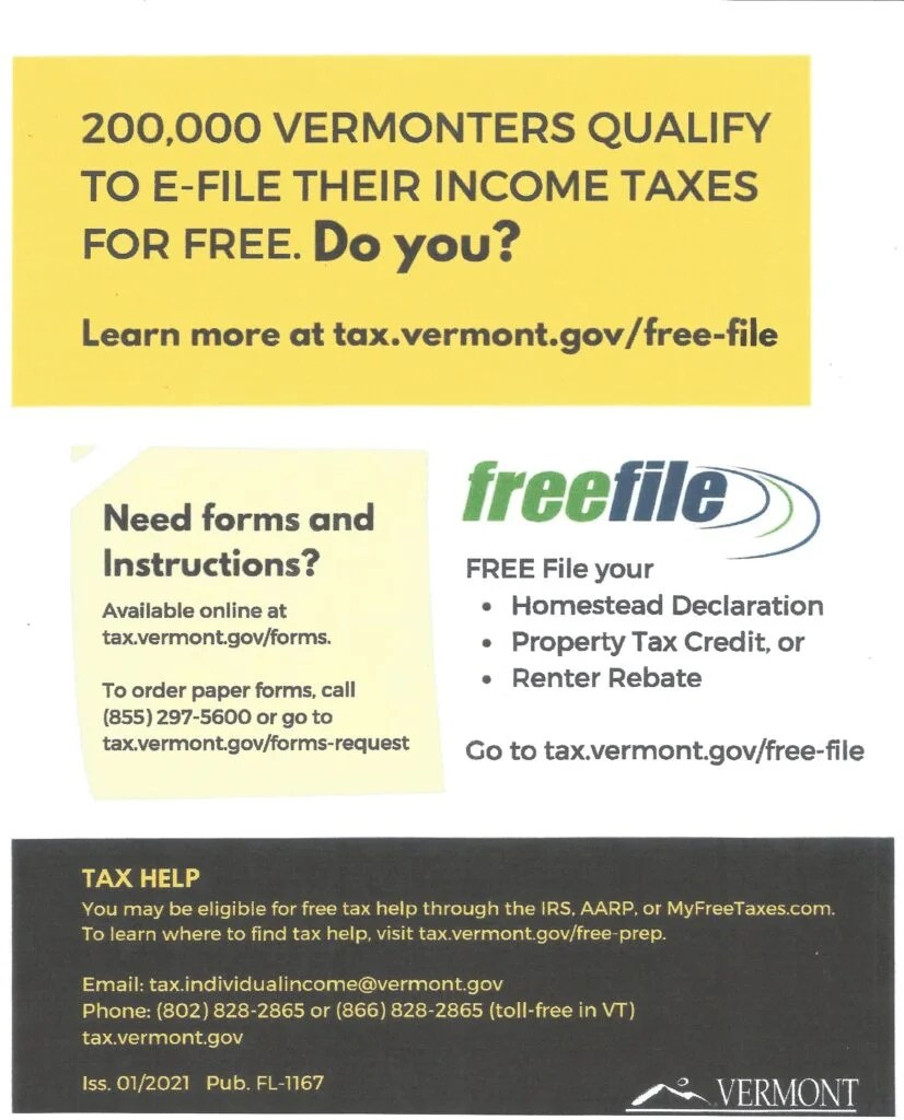 Tax Help (2) Halifax, Vermont Halifax, Vermont Halifax, Vermont