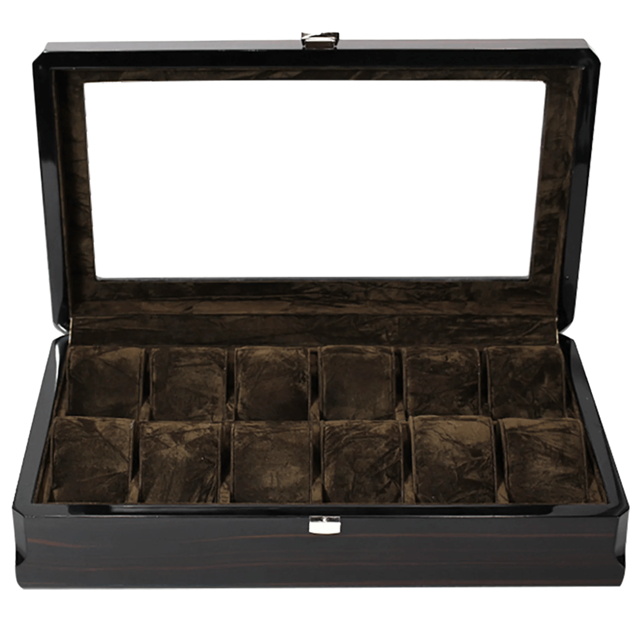 STRAPSCO Legacy High Gloss Watch Box for 12 Watches Halifax Watch