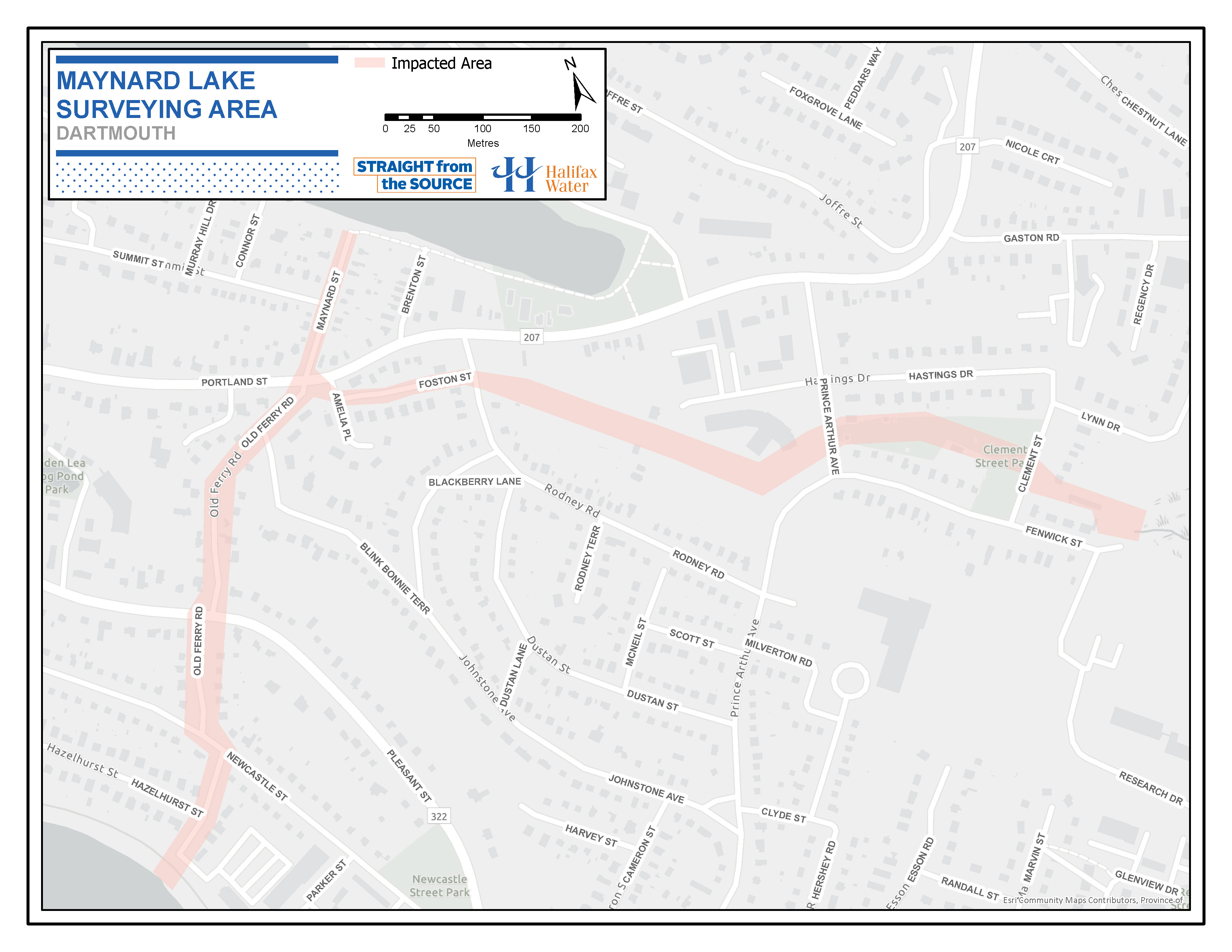Maynard Lake & Clement St. Infrastructure Upgrades Halifax Water