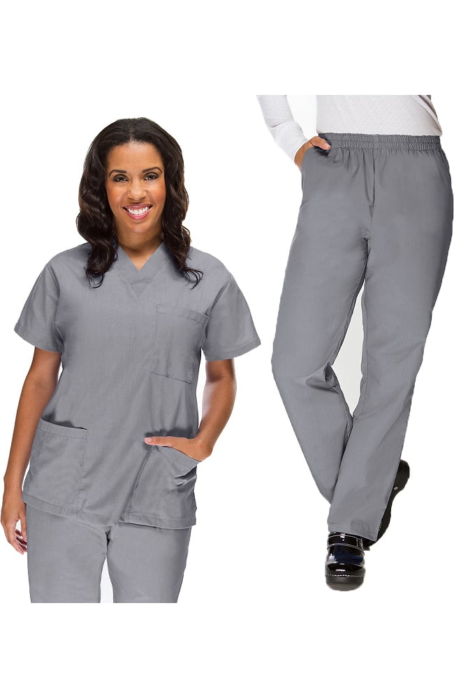 figs scrub sets a hospital uniform white