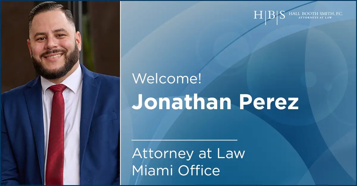 Attorney Jonathan Perez Joins HBS Miami
