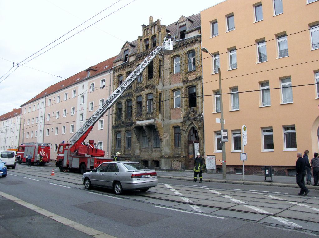 Marodes Haus für Straßensperrung in HalleOst HalleSpektrum.de Onlinemagazin aus Halle