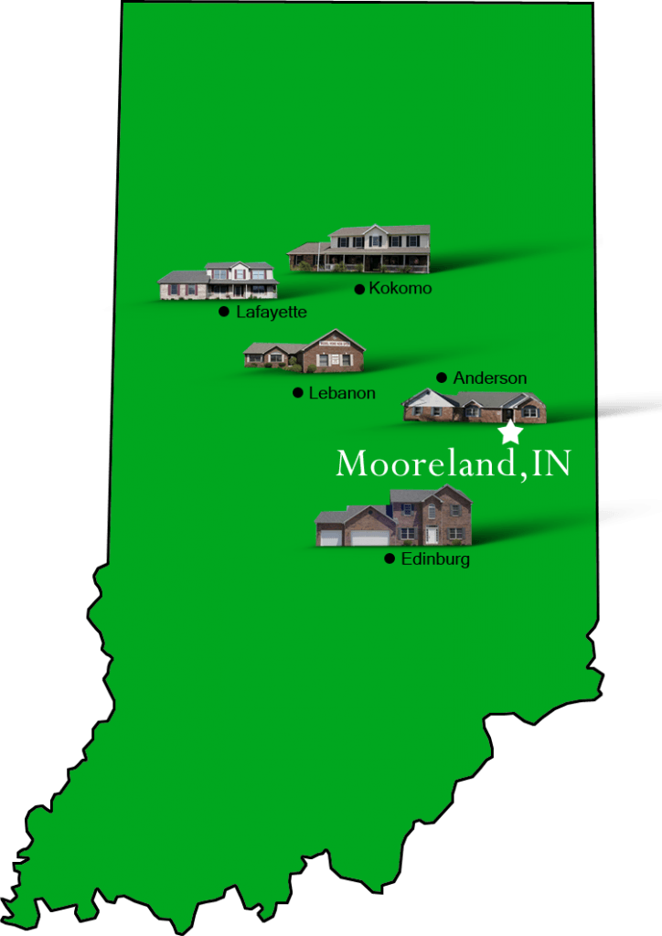 Mooreland_map Hallmark Homes Indiana's Leading "On Your Lot" Custom