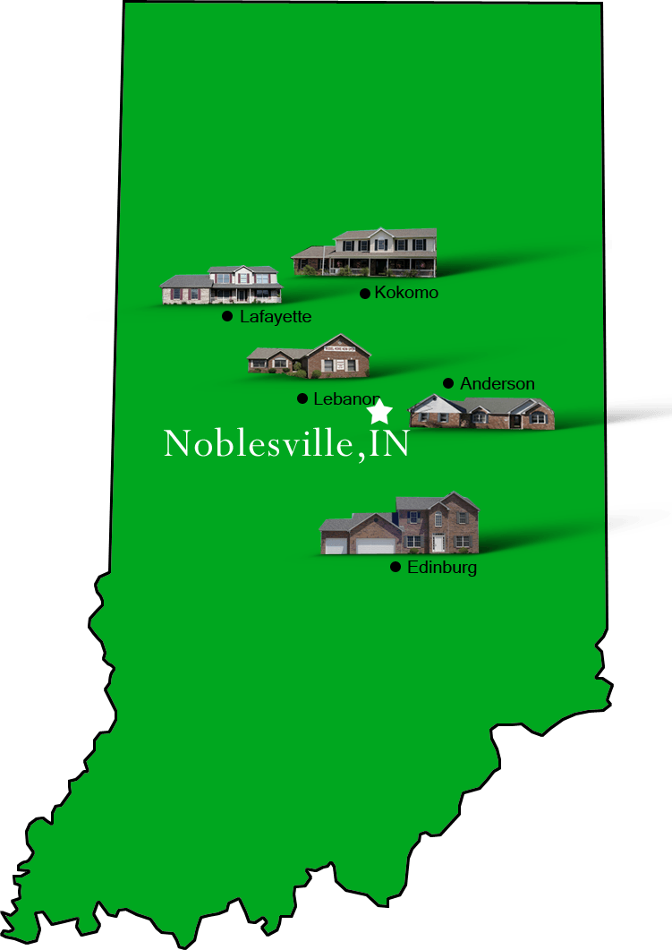 Noblesville_map Hallmark Homes Indiana's Leading "On Your Lot