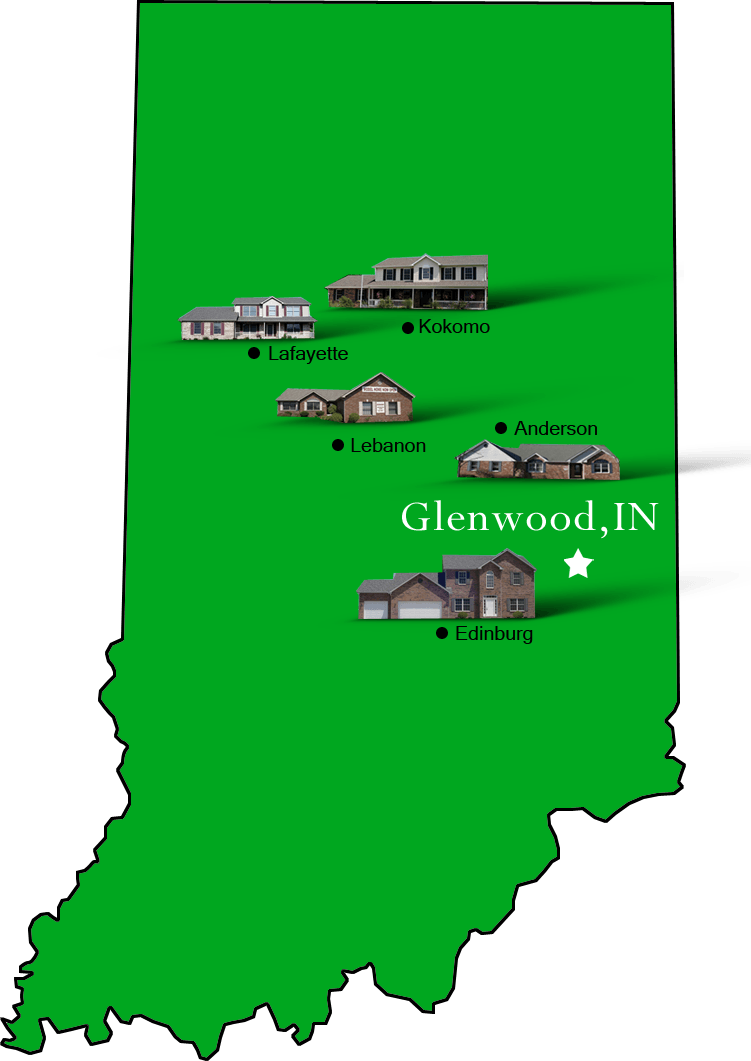 Glenwood_map Hallmark Homes Indiana's Leading "On Your Lot" Custom