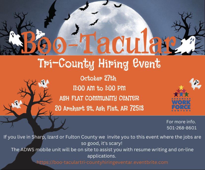 Arkansas Division of Workforce Services to Hold Job Fair in Ash Flat