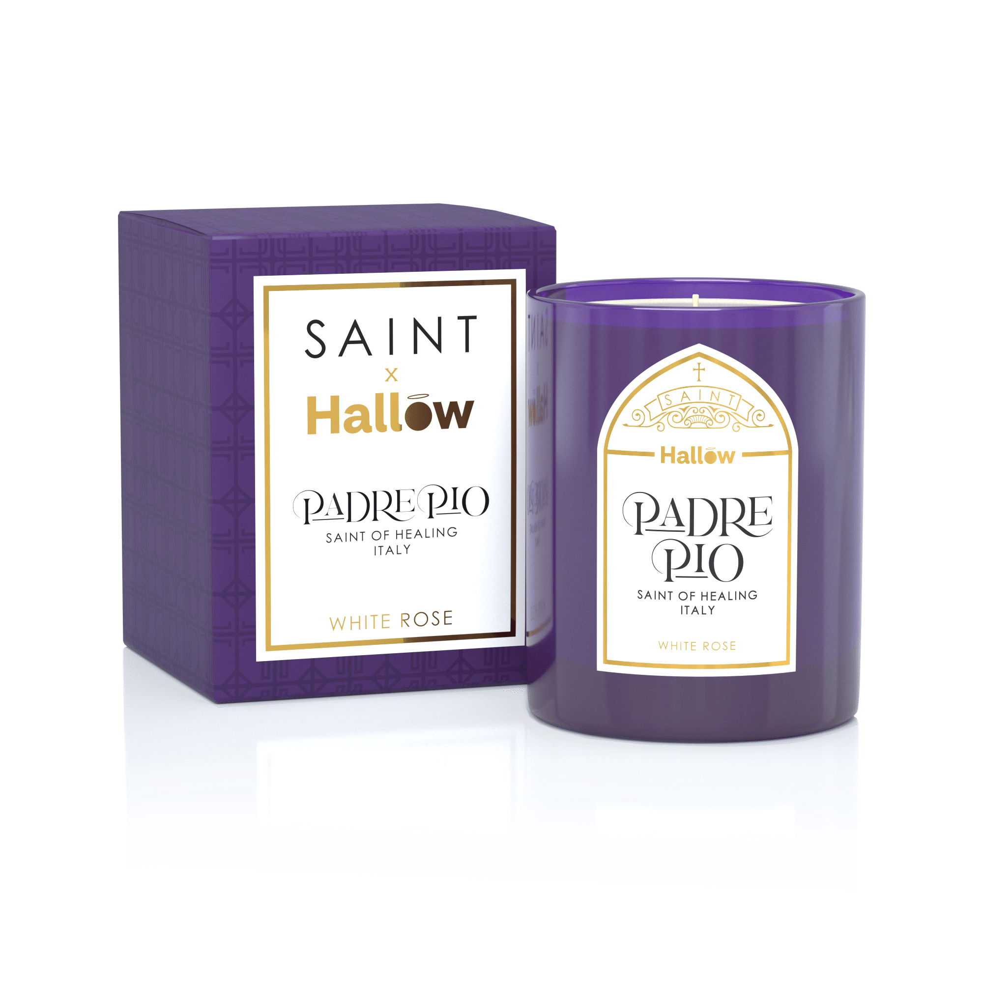 Hallow X Saint Candle Padre Pio Hallow