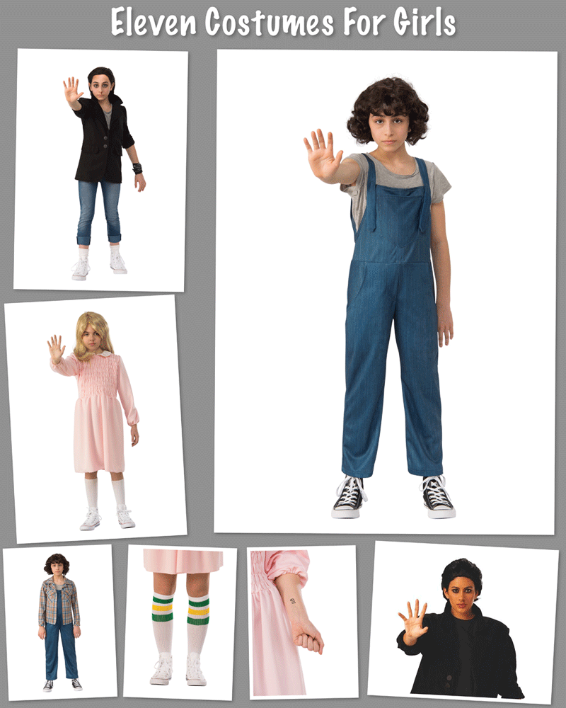 Eleven Costumes For Girls