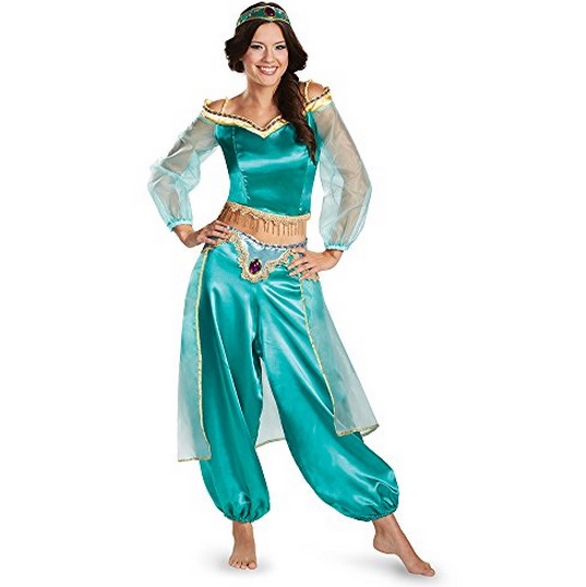 Aladdin and Jasmine Halloween Costumes for Kids and Adults