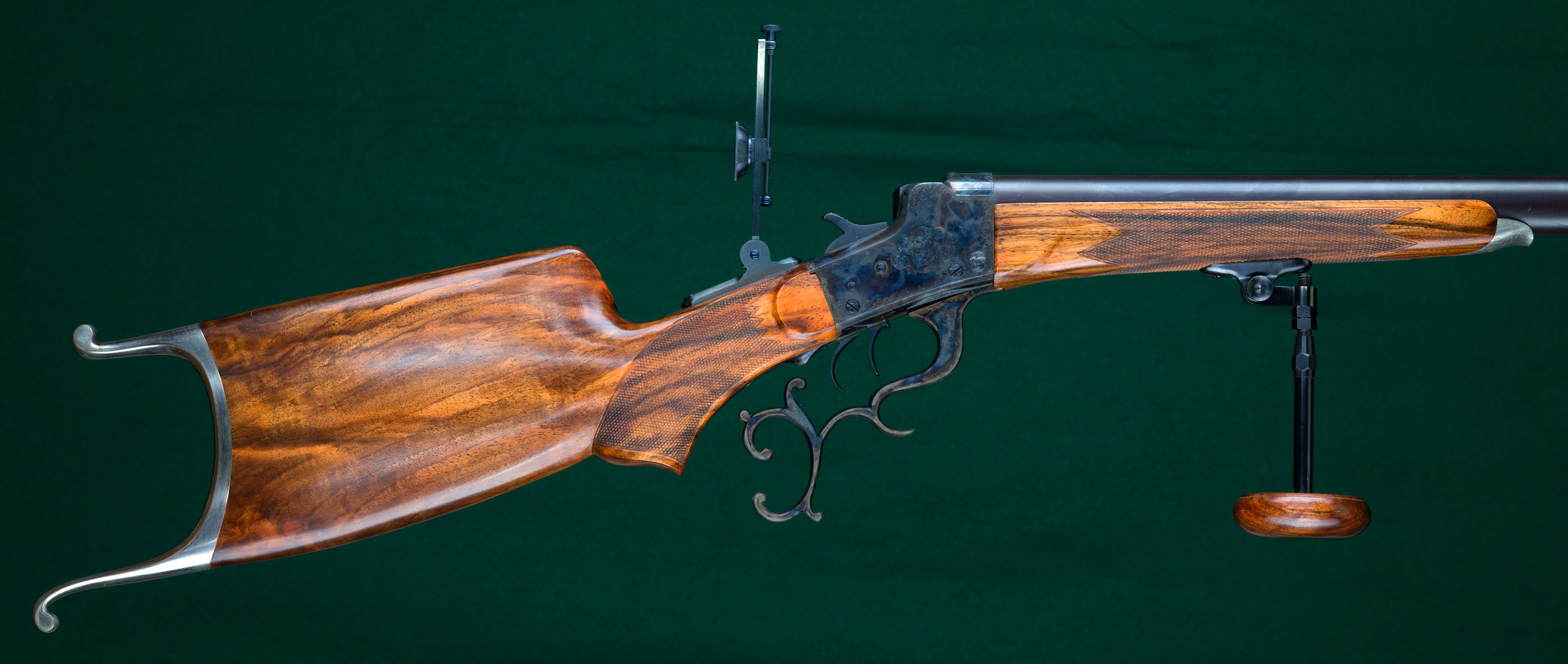 Remington Custom Hepburn Walker Scheutzen Rifle