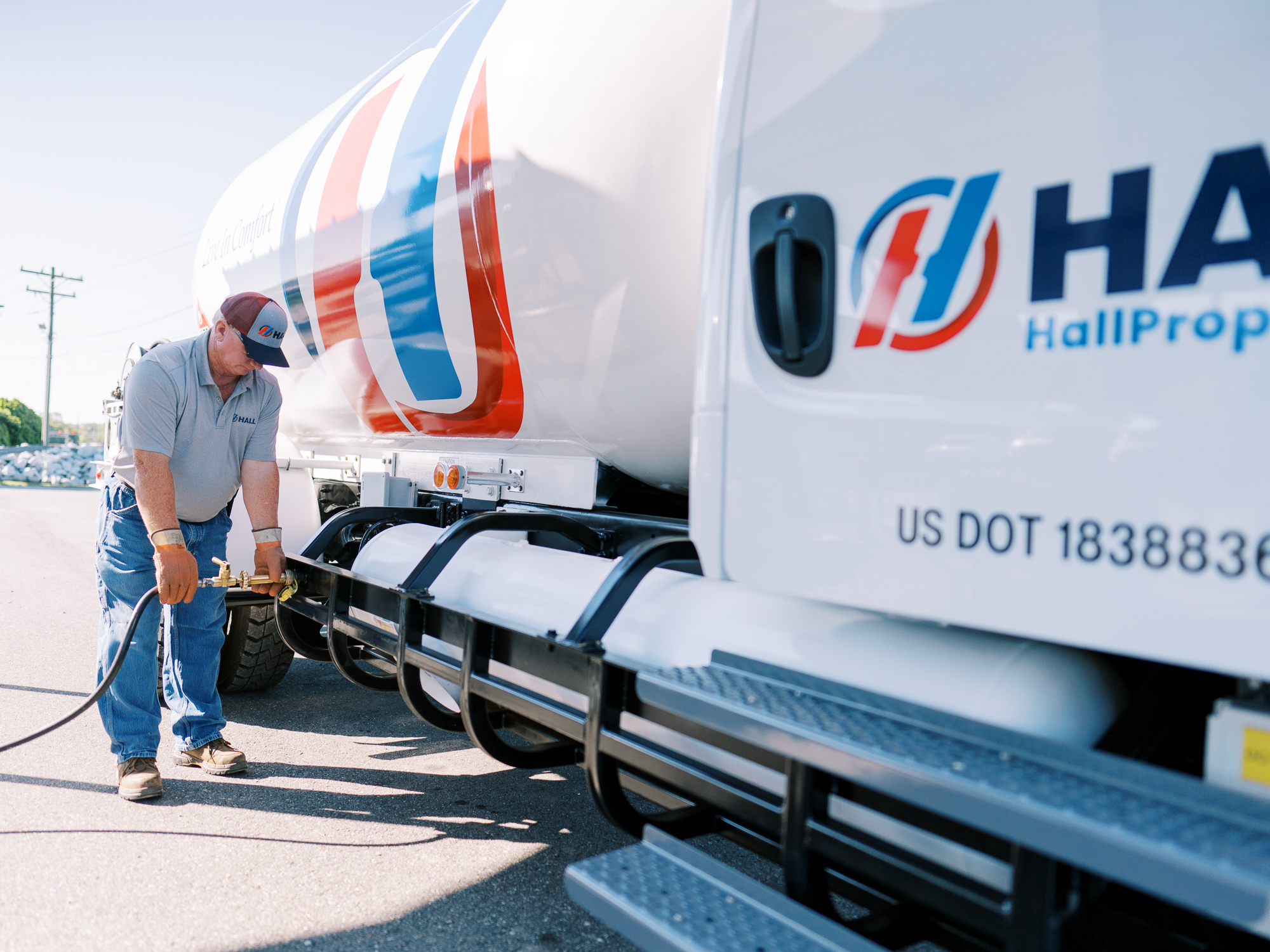 Propane, Gasoline And Diesel For Fleets Hall Propane