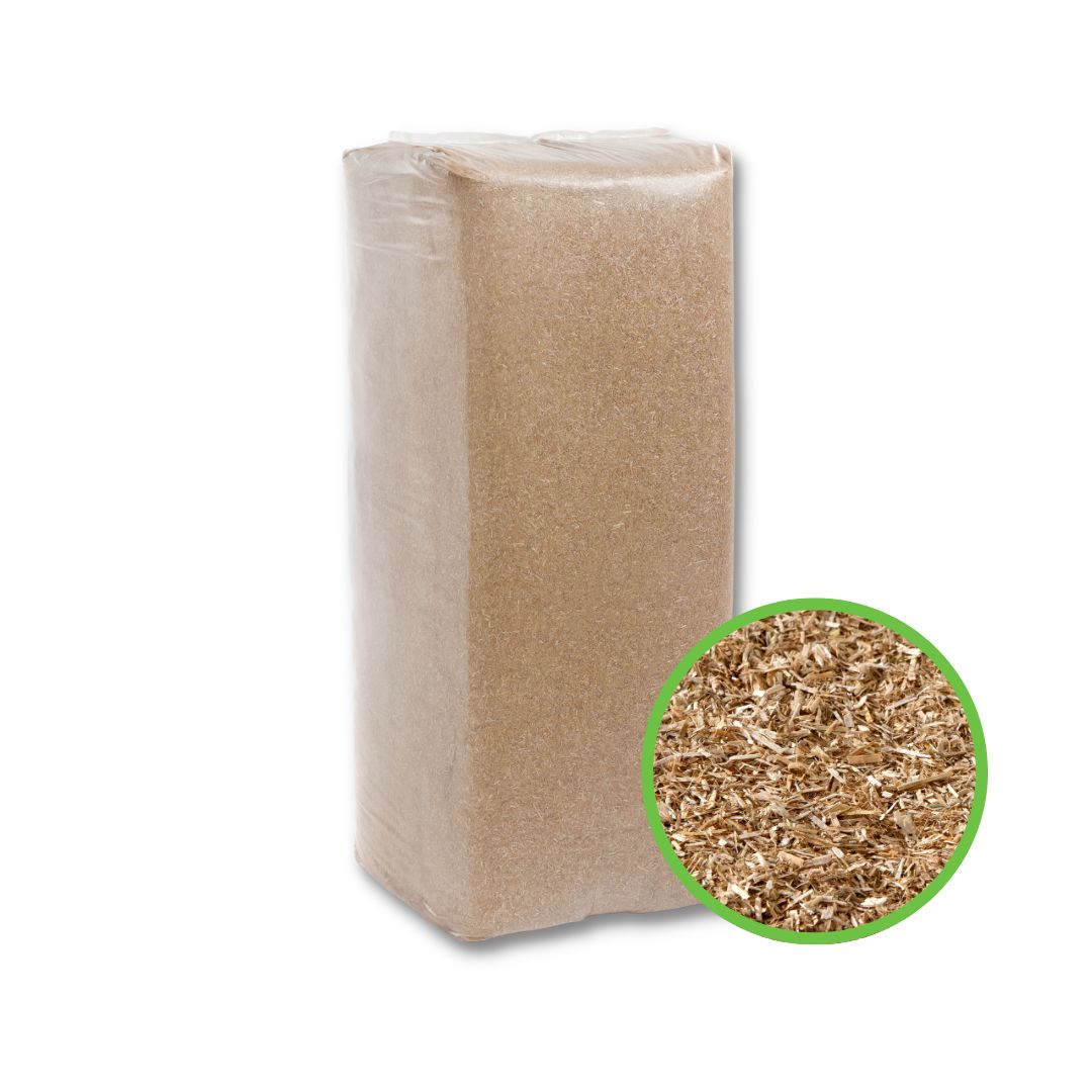 Chopped wheat straw Halmeko