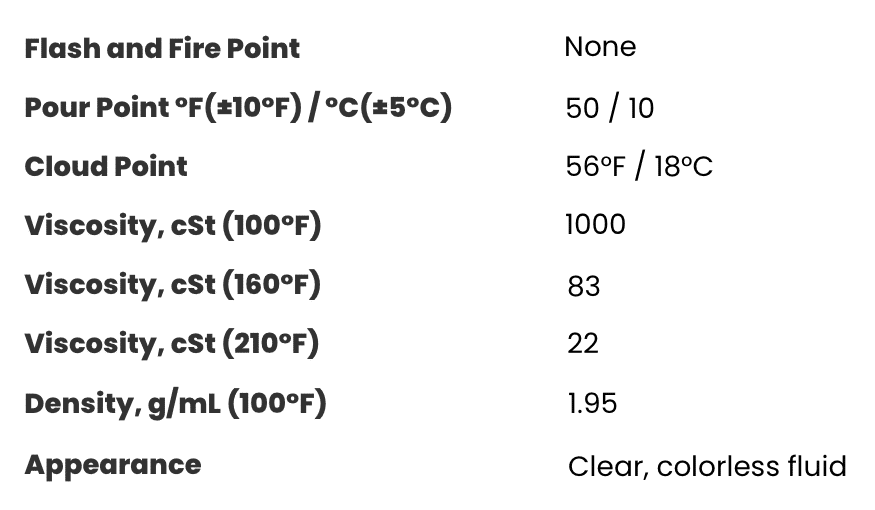 Halocarbon 1000N Oil Halocarbon