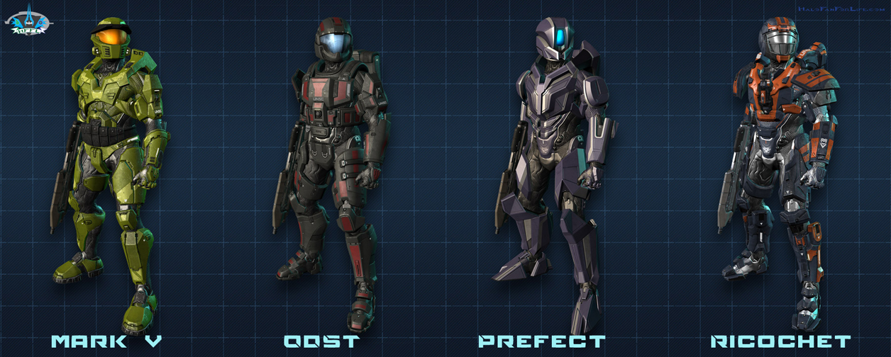 Halo 4 Armor Combinations