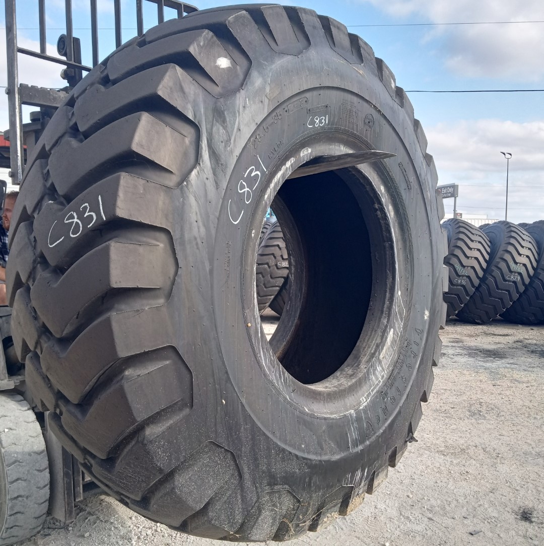 29.5X35 Firestone OTR Tire E3 L3 SRG Super Rock Grip 34Ply CONDITION