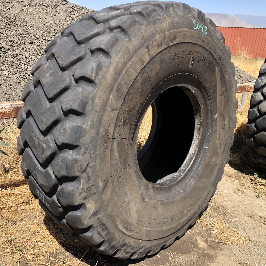 23.5R25 Maxam OTR Tire E3 L3 MS301 2Star CONDITION UsedTREAD DEPTH