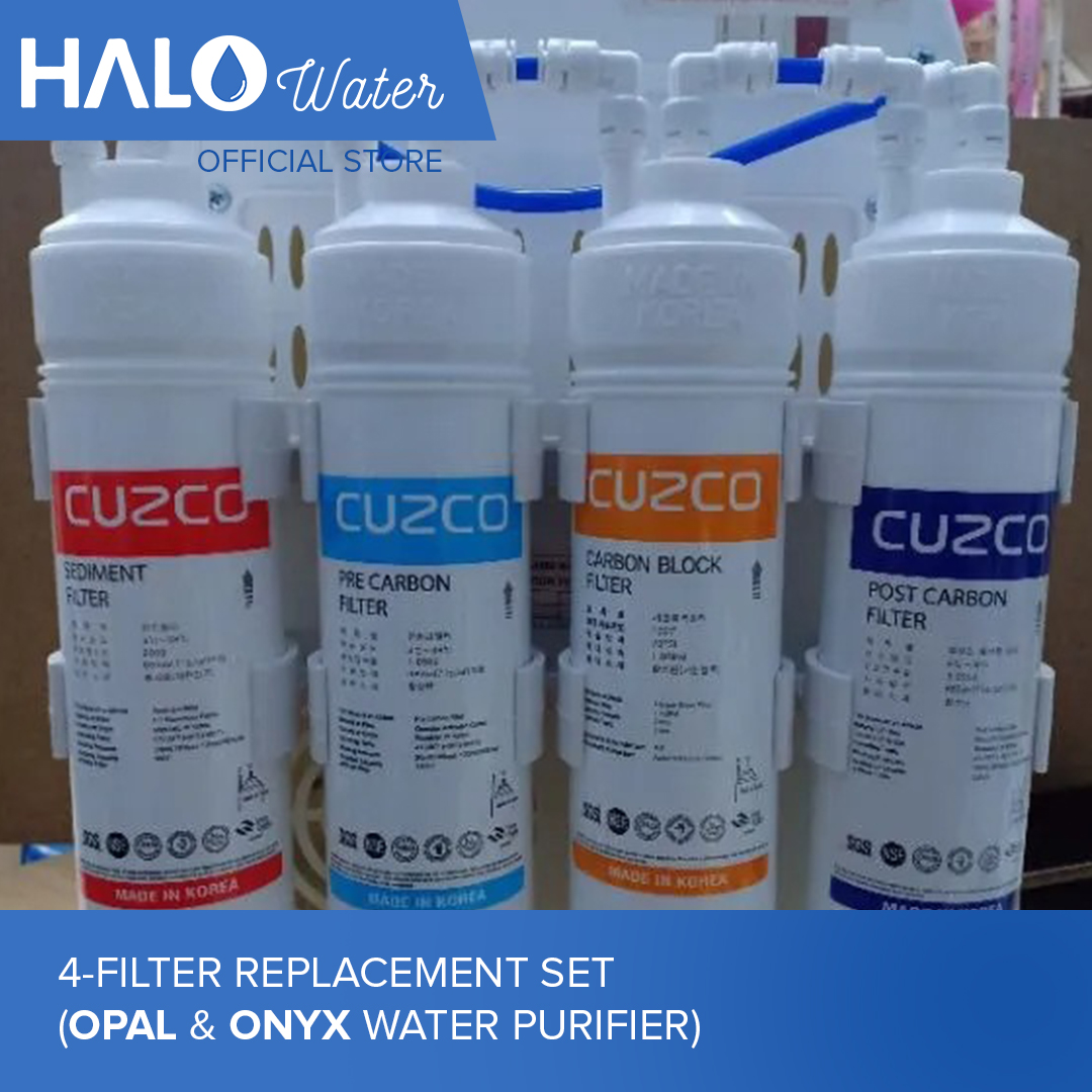 4 Stages Water Filter Halo Water SG
