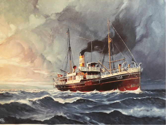 İki Gemi kalemkağıt...